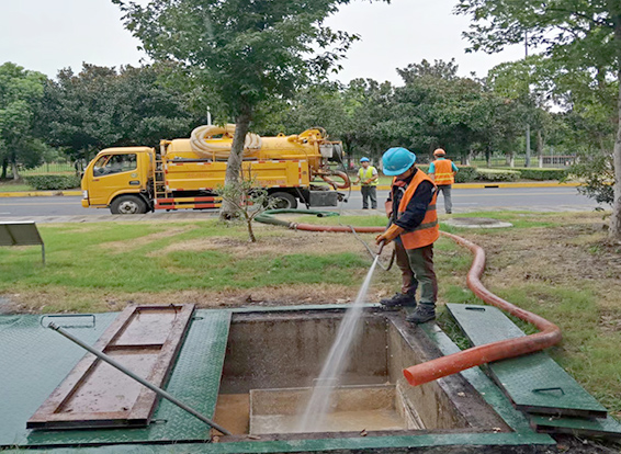 翰林镇化油池清理